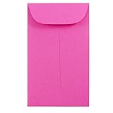 El sobre presenta: papel de 90 gsm, abertura de borde abierto, solapa lisa, cierre de goma
