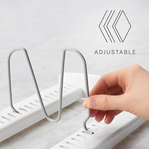 Youcopia Storemore Adjustable Pot Lid Organizer, Standard, White #TOP2