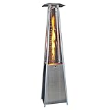 Original SUNHEAT Square Patio Heater - Stainless Steel