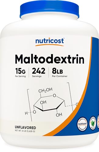 Nutricost Maltodextrin Powder 8LBS - Gluten Free GMO Free