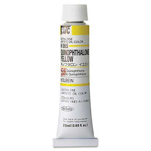 ホルベイン 油絵具 キノフタロンイエロー H065 20ml