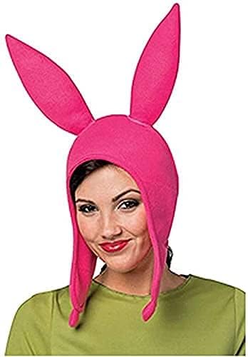 Family Matching Bob's Louise Rabbit Ear Hat Burgers Beanie Halloween Christmas Costume Cosplay Bunny Ears Hat - Image 3