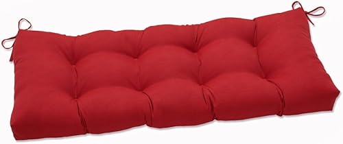 Pillow Perfect Monti Chino - Cojín de mimbre sólido para interiores y exteriores, resistente a la intemperie y a la decoloración, 18 x 48 pulgadas,