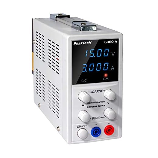 PeakTech P 6080 A Fuente de alimentación para Laboratorio