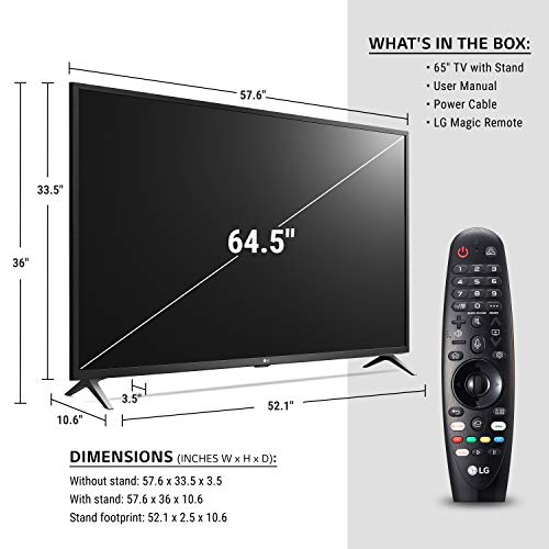 Image of LG 65UN8500PUI Alexa Built-in UHD 85 Series 65 inch 4K Smart UHD TV (2020)