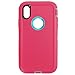 AICase iPhone X/XS Case, 3 in 1 Scratch Resistant, Drop Proof Heavy Duty Soft TPU+ Hard PC Hybrid Truly Shockproof Armor Protective for iPhone X (Light Blue/Pink)