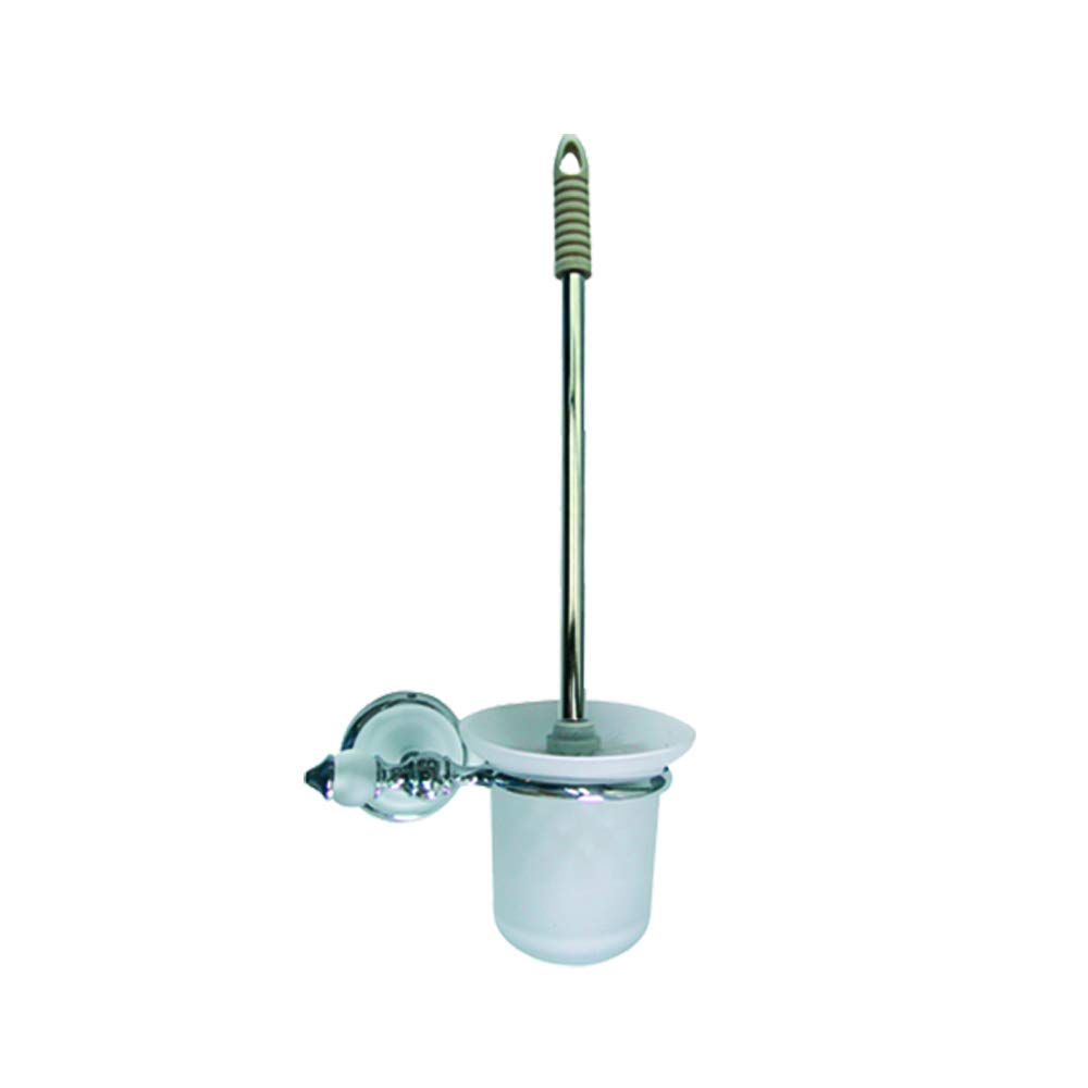 KIPPEN 5700D 5700D Toilet Brush Holder Capri Series, Silver Gray, 1