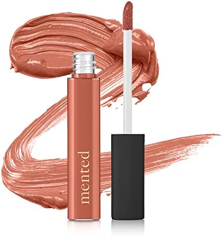 Mented Cosmetics | Coral Peach Pink Lip Gloss, Coralition | Vegan, Paraben-Free, Cruelty-Free Gloss Topper | Long Lasting and Moisturizing Lipgloss