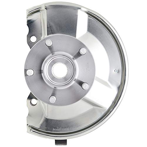 [1-Pack] 698-410 - Front Right (Passenger) Side Steering Knuckle Wheel Hub Bearing Assembly Kit Compatible With 2008-2012 Dodge Caliber (Rear Disc Only), 2007-2017 Jeep Compass, 2007-2017 Jeep Patriot #TOP4