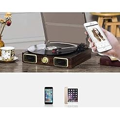 Tourne-Disque Bluetooth à 3 Vitesses, Lecteur de disques Vinyle Portable sans Fil Intelligent, Haut-parleurs stéréo… - Les Beatles, Paul McCartney, John Lennon, RIngo Starr, George Harrison Tourne-Disque Bluetooth à 3 Vitesses, Lecteur de disques Vinyle Portable sans Fil Intelligent, Haut-parleurs stéréo… – Image 5