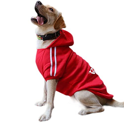 Eastlion Ropa Perro Grande,Cálido Sudadera con Capucha para