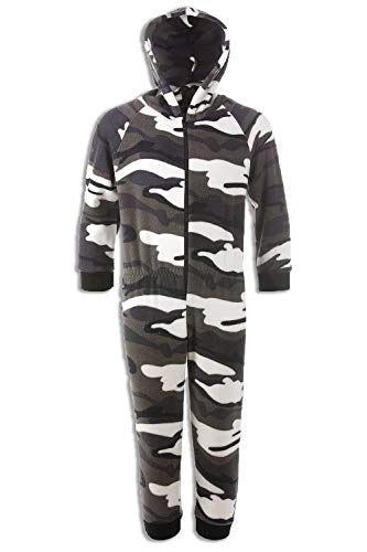 Camille Conjuntos de Pijama para niños con Estampado Divertido de Varios Estilos 9-11 años Snow Camo