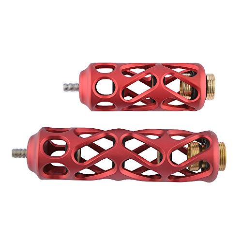 ZSHJGJR Archery Bow Stabilizer Compound Bow Stabilizer Aluminum Alloy Vibration Dampening Stabilizer 4/6inch Professional Bow and Arrow Accessories - Image 2