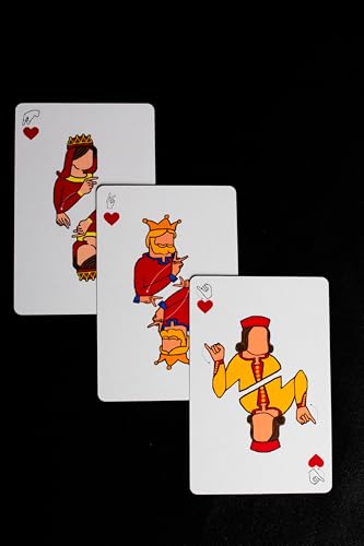 Baraja estándar de cartas Póker con señales ASL miniatura 4