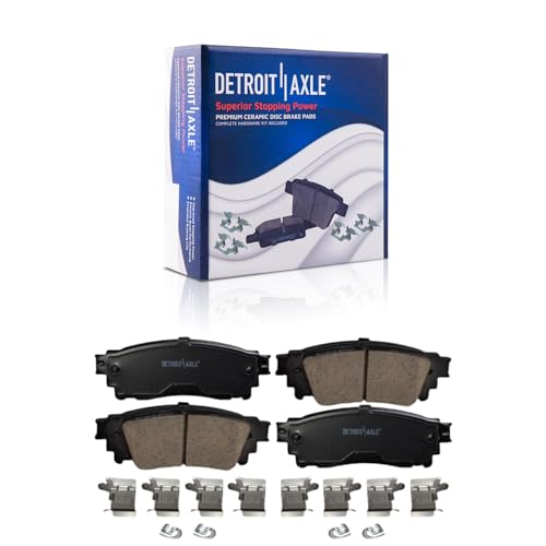 Image of Detroit Axle - Rear Brake Kit for 2015-2017 Lexus NX200t 2018-2021 NX300
