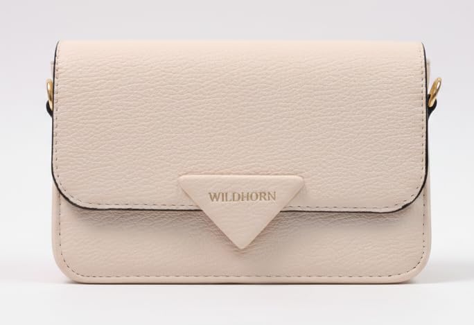 Image of WildHorn Vegan Leather Women's Crossbody Sling Bag | Structured Flap Design Ladies Purse Handbag | Stylish Gift for Women | Ethically Crafted
