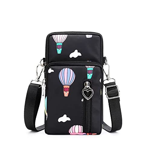 Oxford   Bolsa de muñeca cruzada para iPhone XS Max/iPhone 14 13 12 11 XR iPhone SE Google Pixel 7 6A Pixel 6 Samsung Galaxy S22 S21 S20 FE A32 A52s A53 M32 (Balloon)