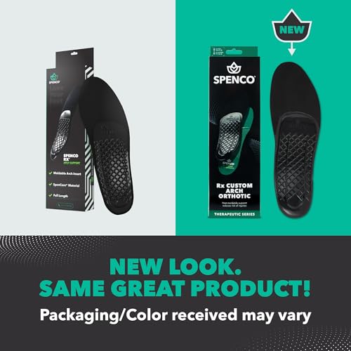 Image of Spenco Rx Orthotic Arch Support Full Length Shoe Insoles, Women's 7-8.5 /Men's 6-7.5