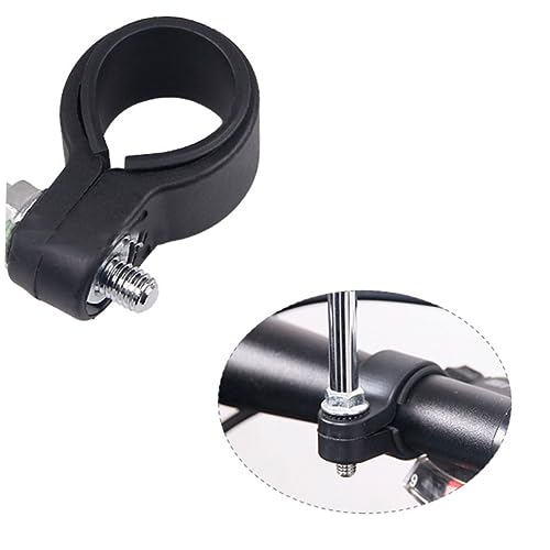 GALPADA 1Pair Rear View Mirror for Mountain and Road Bikes Rotatable Lightweight Scratch Resistant Easy to Install Bike Mirror with Retroreflector for Safe Cycling