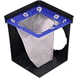 Maxx-Supply 9-Inch Square Catch Basin Drain Filter – Removable Filter with Frame – Prevents Clogs in Drainage & Infiltration Systems – for Lawns, Landscaping & Patios – Plastic & Geotextile Fabric