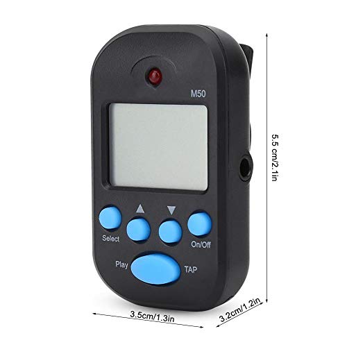 Alomejor Métronome Numérique Portable Multifonctionnel Clip-on Digital Beat Tempo Metronome pour Piano Violin Guitar… - Les Beatles, Paul McCartney, John Lennon, RIngo Starr, George Harrison Alomejor Métronome Numérique Portable Multifonctionnel Clip-on Digital Beat Tempo Metronome pour Piano Violin Guitar… – Image 4