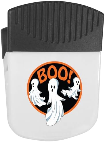 Siskiyou Boo! With Ghosts Chip Clip Magnet, One Size, Chrome image 5