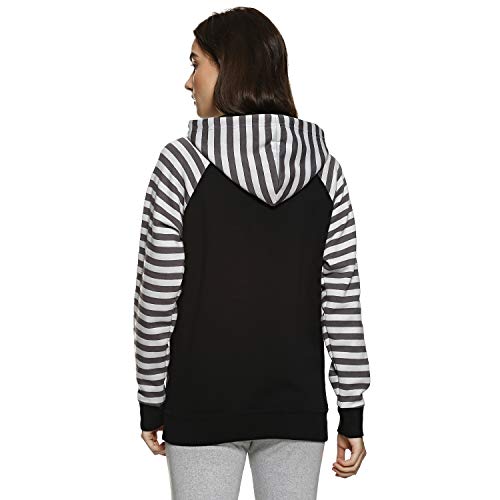 Image of PINACOLADA Women Striped Hoodie