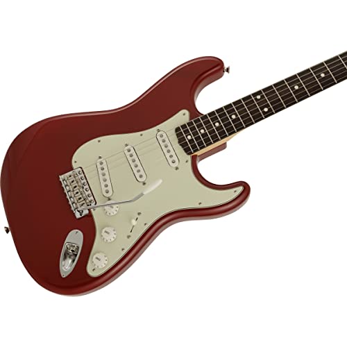 Fender Made in Japan Traditional ’60s Stratocaster RW Aged Dakota Red – Guitare Électrique - Les Beatles, Paul McCartney, John Lennon, RIngo Starr, George Harrison Fender Made in Japan Traditional '60s Stratocaster RW Aged Dakota Red - Guitare Électrique – Image 6