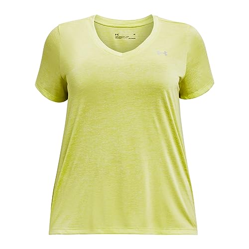 Image of Under Armour Plus Size Tech Solid Short Sleeve V-Neck