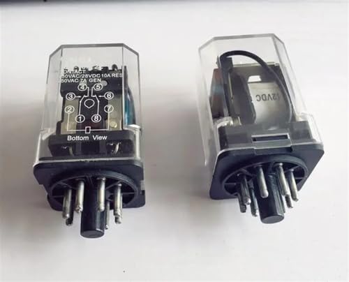 Relais intermédiaire JQX-10F 2Z 8PIN DC12V pour isoler vos circuits de commande