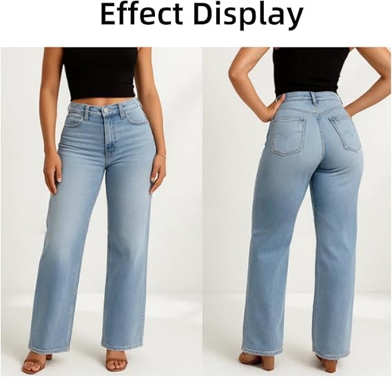 Valvari-Valvari Sweatpant Jeans, Valvarl Mid-Low Rise Stretch Jeans, BBL Stretch Jean Bootcut3