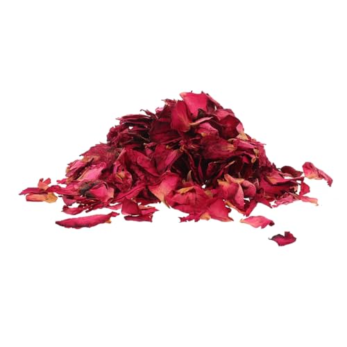 Pétalos de rosa secos naturales 250g para manualidades miniatura 1