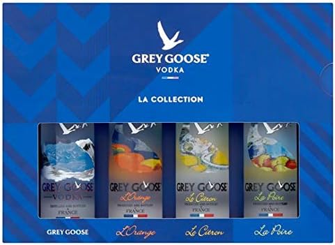 Grey Goose Vodka La Collection 4 * 5cl