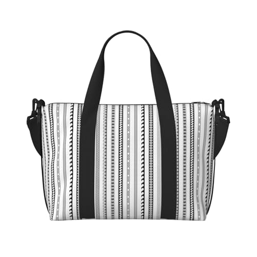 Sac à rayures triangulaires pour le quotidien et les trajets urbains