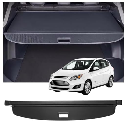 Is ford c-max luggage cover standard Retractable Cargo Cover for Ford C-Max