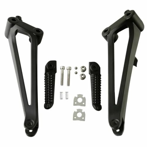 Support de repose-pieds YZF R1 de haute précision finition silver