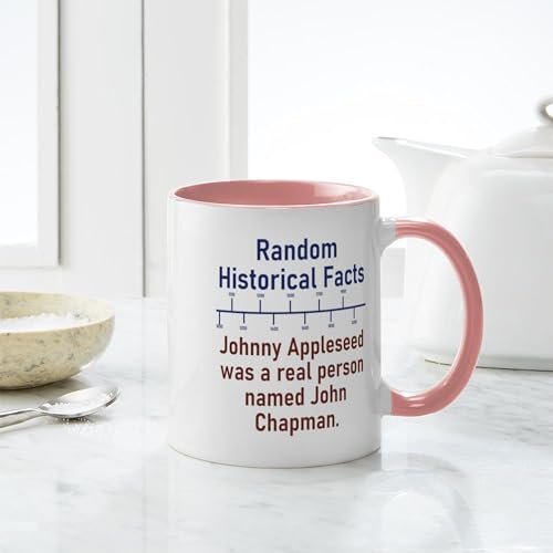 Taza de cerámica blanca de 11 oz miniatura 6