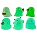 Genérico Ghost Decor | Halloween Resin 6 pezzi Glowing Cute Ornaments Figure For Workplace Nursery Home Tabletop Bookshelf immagine