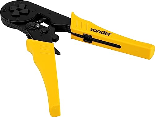Vonder, Alicate Crimpador Para Terminais Isolados Tubulares De 6,0 Mm² A 16,0 Mm², Ac 412.
