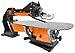 WEN LL2156 21-Inch 1.6-Amp Variable Speed Parallel Arm Scroll Saw with Extra-Large Dual-Bevel Steel Table & POWERTEC UT1002 Universal Tool Stand
