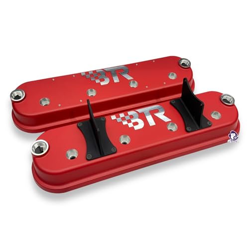 Dynosty BTR VCA-02-RED-CM Ls Valve Covers Red Pair With Coil Mounts - Cast Aluminum Brian Tooley Valvecovers 4.8 5.3 5.7 6.0 6.2 7.0 Ls1 Ls3 Lq4 Ls7 thumb #3