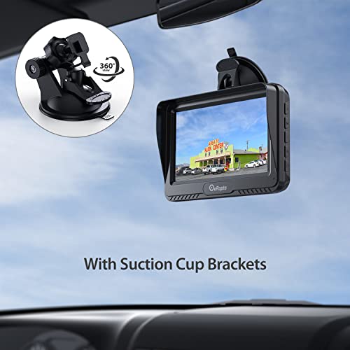 Erapta A43 Backup Camera 4.3''Hd 1080P Front Rear View Monitor Kit Ip69 Waterproof Night Vision Diy Grid Lines For Car Trucks Rvs Tractors Bus Semi-Trailers Pickup A43 thumb #7