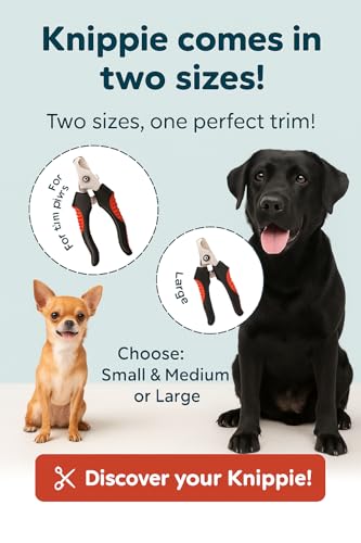 Flamingo krallenschere für Hunde - Professioneller Krallenschneider Knippie Groß - 5,7 x 16 x 2,1 cm, Ideal für Labradore, Deutsche Schäferhunde, Rottweiler und Golden Retriever unz. (XL)