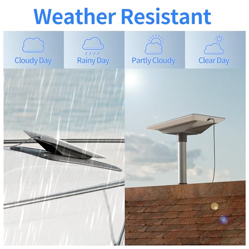 EAZUSE Starlink Flat High Performance Cable Waterproof 25M/82FT Starlink FHP Cable for Dish to Power Supply - Thumbnail 3