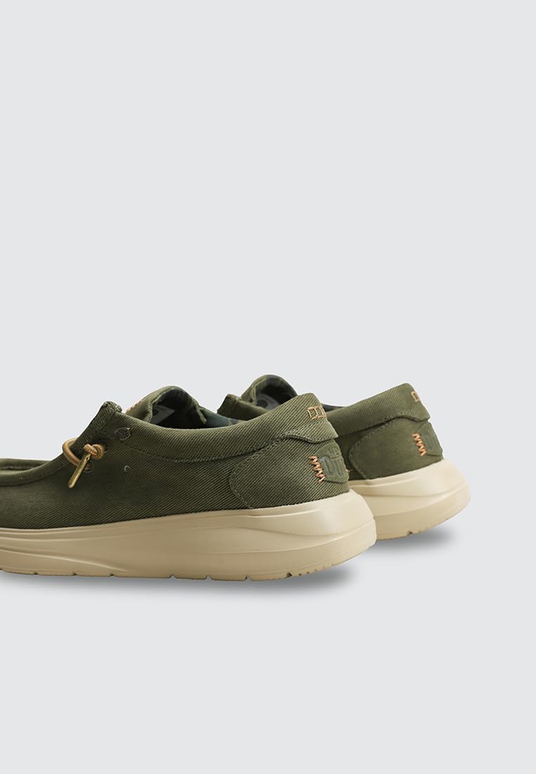 HEYDUDE Slip On Wally Comf Worn Twill 2LS - Sand 40