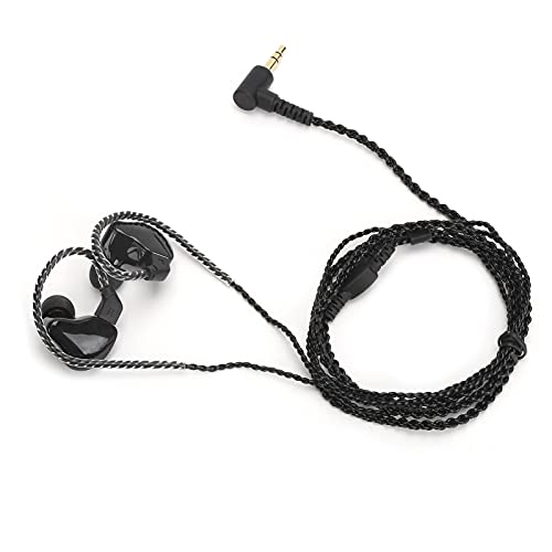 Auriculares para Graves Pesados, Auriculares con Reducción de Ruido con Cable para Deportes Al Aire Libre(negro) Cover