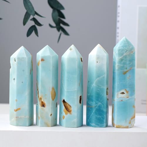 Pointe de cristal contre le stress pierre d'énergie de maison 6.8cm - 5