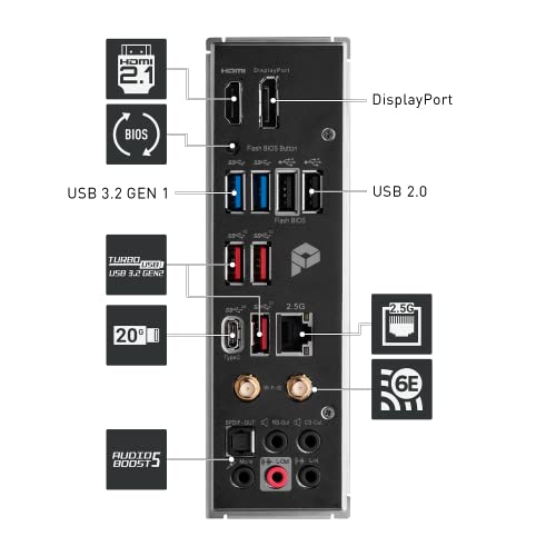 MSI PRO Z790 A WIFI DDR4 carte mère Intel Z790 LGA 1700 ATX Neuf - vue 7