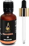 Palm Kernal (Elaeis Guineensis) Oil | Pure & Natural Carrier Oil for Skincare & Hair Care - 30ml/1.01fl oz