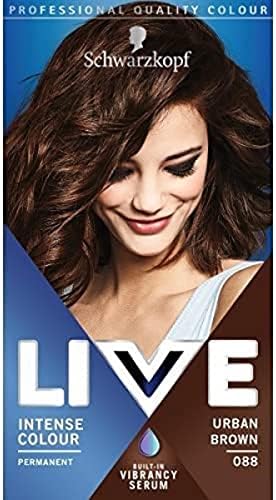 Schwarzkopf LIVE Colour + Lift, Long-Lasting Permanent Copper Hair Dye, Lightens Up To 3 Levels, Tangerine Twist L74